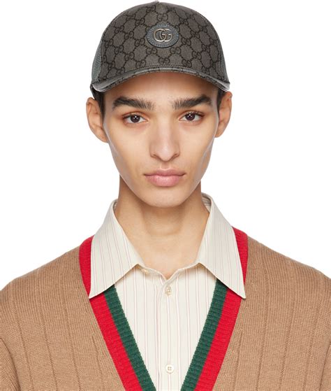 casquette gucci grise|gucci casquettes homme.